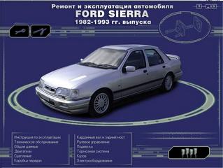 Мультимедийное руководство по ремонту и эксплуатации Ford Sierra 1982-1993 годов выпуска.