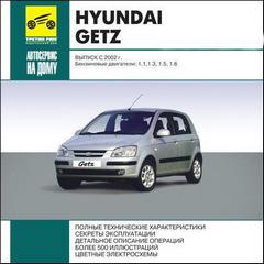 Мультимедийное руководство по ремонту, техническому обслуживанию и эксплуатации Hyundai Getz с 2002 г.