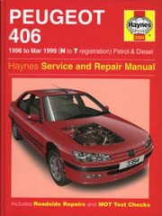 Руководство по ремонту Peugeot 406 1996-1997г - Peugeot 406 Service Manual