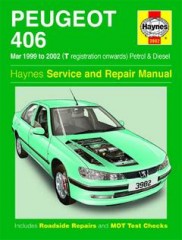 Руководство по ремонту Peugeot 406 - Peugeot 406 1999-2002 Service and Repair Haynes Manual