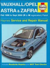 Устройство, техническое обслуживание и ремонт (Service and repair manual) Opel / Vauxhall Astra & Za