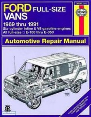 Эксплуатация, обслуживание и ремонт Ford full-size vans 1969-1991 г.в