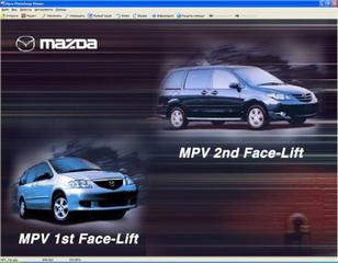 Руководство по ремонту и техническому обслуживанию автомобиля Mazda MPV 2005 г.в.