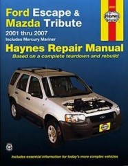 Эксплуатация, обслуживание и ремонт Ford Escape и Mazda Tribute 2001 - 2007 г.в