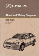 Руководство по ремонту Lexus GS300 1997 г.в - Lexus GS300 1997 Electrical Wiring Diagram GZS 160.