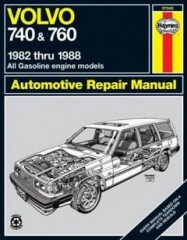 Руководство по ремонту автомобиля Volvo 740 и Volvo 760 1982 - 1988 г.в.