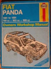 Руководство по ремонту и обслуживанию автомобиля Fiat Panda 1981 - 1991 г.в.
