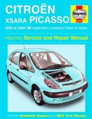 Инструкция по ремонту, обслуживанию и эксплуатации автомобиля Citroen Xsara Picasso 2000-2002 г.в