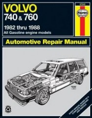 Руководство по ремонту Volvo 740 и 760 1982 - 1988 г.в