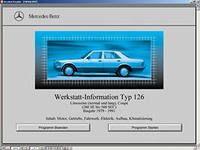 Сервисная документация Mercedes-Benz S-класса W126 1979-1991