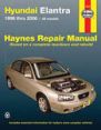 Руководство по ремонту и техническому обслуживанию автомобилей Hyundai Elantra 1996-2001
