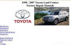 Руководство по ремонту и техническому обслуживанию Toyota Land Cruiser 1998-2007