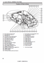 Руководство по ремонту и техническому обслуживанию Toyota Camry 2007. Электрические схемы и диаграммы.