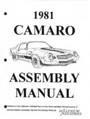 Руководство по эксплуатации, техническому обслуживанию и ремонту Chevrolet Camaro с 1981 г.в.