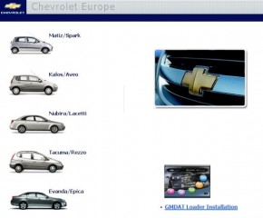База данных по обслуживанию и ремонту автомобилей марки Chevrolet