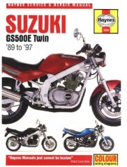 Руководство по техническому обслуживанию и ремонту мотоцикла Suzuki GS500E Twin 1989-1997