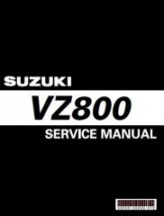 Руководство по ремонту, техническому обслуживанию и эксплуатации мотоцикла Suzuki VZ800 K5 Boulevard