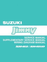 Руководство по техническому обслуживанию, ремонту и эксплуатации  Suzuki Jimny