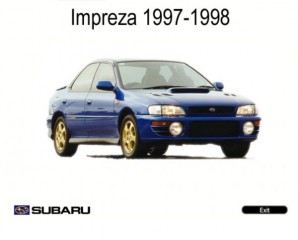 Руководство по эксплуатации, ремонту и техническому обслуживанию Subaru Impreza 1997-1998 г.в.