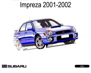 Руководство по эксплуатации, ремонту и техническому обслуживанию Subaru Impreza 2001-2002 г.в.