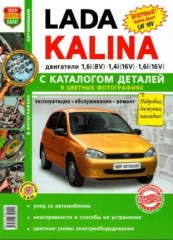 Руководство по ремонту и техническому обслуживанию Lada Kalina.