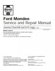 Руководство по ремонту и техническому обслуживанию Ford Mondeo. Сервисное руководство.