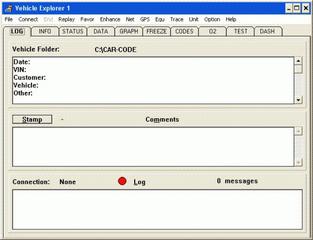 OBD-2 Vehicle Explorer Scan Tool Browser v1.06