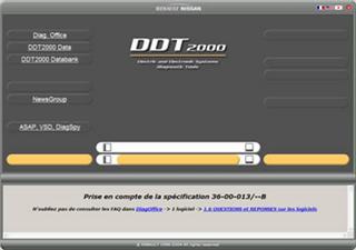 Renault DDT2000 - программа для диагностики блоков управления двигателем