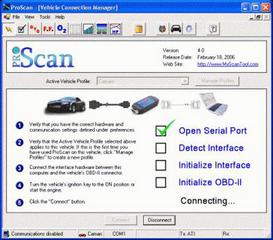 OBD-II сканер ProScan 5.6