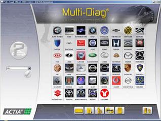 MULTI-Diag Office I-2009 - для технической диагностики и ремонта автомобилей