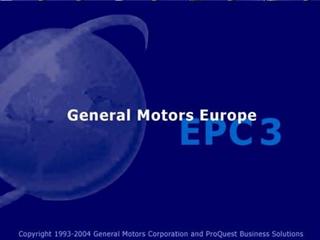 Opel GME EPC (v.3.0 10/2007) - каталог запчастей и аксессуаров для легковых машин, джипов и микроавт