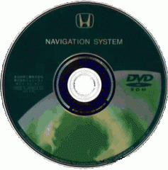 Honda Navigation System - Диск для штатной навигации Honda 2000 - 2007 года выпуска v.8