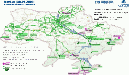 NavLux Ukraine Navigator 3D ( 30.09.2009 ) - Навигационная карта дорог Украины