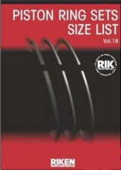 RIKEN PISTON RING - каталог по подбору поршневых колец фирмы RIK