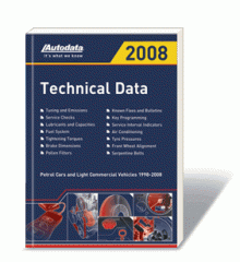 Autodata 2008 ( Technical Data ) - программа по ремонту автомобилей