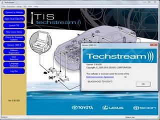 TOYOTA TECHSTREAM ( V5.00.028 ) - Дилерская программа для диагностики автомобилей TOYOTA, LEXUS, SCI