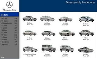 Mercedes-Benz Disassembly Assistant - Видео по разборке-сборке Mercedes-Benz.