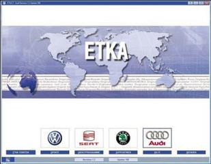 ETKA 7.2 V5 International 2010 - Электронный каталог для автомобилей концерна VAG: VW, SEAT, SKODA, 