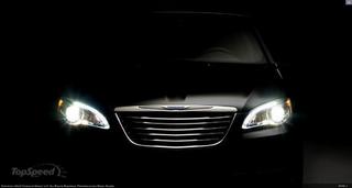 Chrysler показывает новые изображения седана 200C