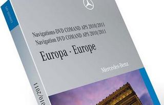 Mercedes-Benz Navigations DVD COMAND APS Europe 2010-2011 - DVD диск для штатных навигационных систе