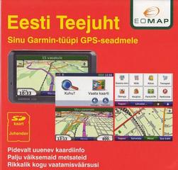 EOMAP Eesti Teejuht. Garmin. ( v.2010.1.2 ) - Карта Эстонии от EOMAP для Garmin