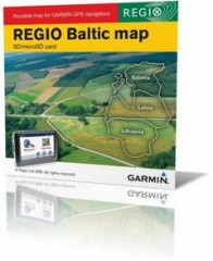 Regio Baltic - Карта прибалтийских стран для gps устройств Garmin