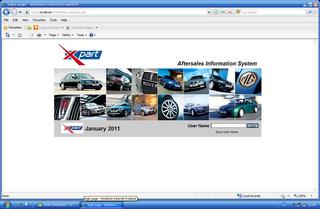 MG Rover EPC 01.2011 - Электронный каталог запчастей MG и Rover