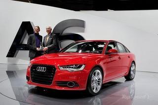 Audi A6 получает приз EyesOn Design на автосалоне в Детройте