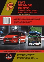 Руководство по ремонту и эксплуатации Fiat Grande Punto / Grande Punto Sport. Модели с 2005 года выпуска
