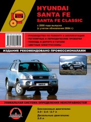 Руководство по ремонту и эксплуатации Hyundai Santa Fe / Santa Fe Classic. Модели с 2000 года