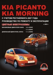 Руководство по ремонту и эксплуатации Kia Picanto / Morning. Модели с 2003 года