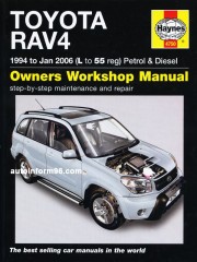 Руководство по ремонту Toyota Rav4 с 1994 по 2005 гг.