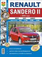 Руководство по ремонту Renault Sandero 2 с 2014 г.
