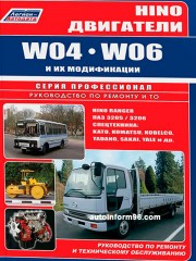 Руководство по ремонту двигателей Hino W04 / W06